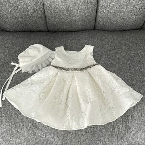 Baby Girls Dress Infant Princess Christening Baptism Party Formal 6/12 M…